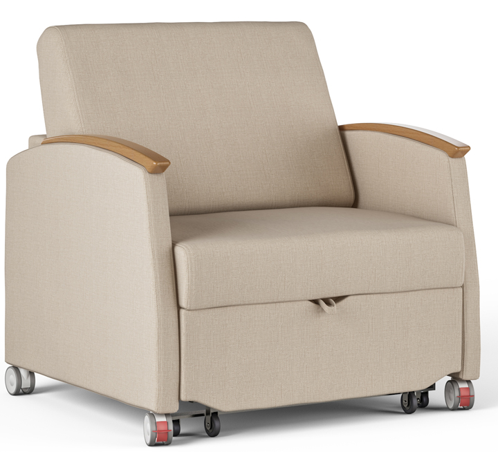 Hospital guest chair bed new arrivals